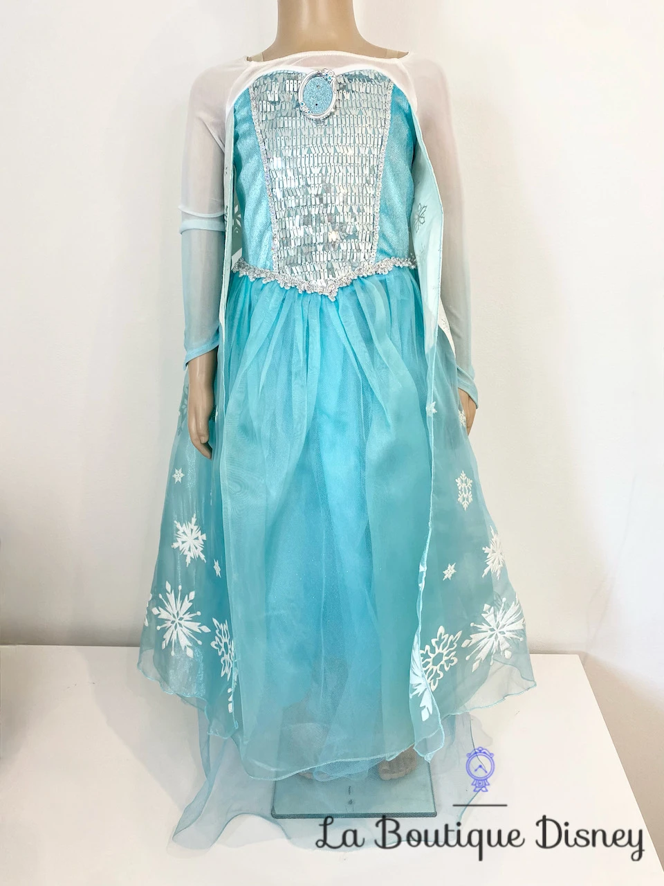 Déguisement Elsa La Reine Des Neiges Disney Store Taille 4 Ans Robe Bleu Cape Strass 3 Déguisement Elsa La Reine Des Neiges Disney Store Taille 4 Ans Robe Bleu Cape Strass