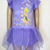 Robe La Fée Clochette Disney Store Taille 2 Ans Violet Voile Fleurs -Disney robe fee clochette disney store violet fleur 1
