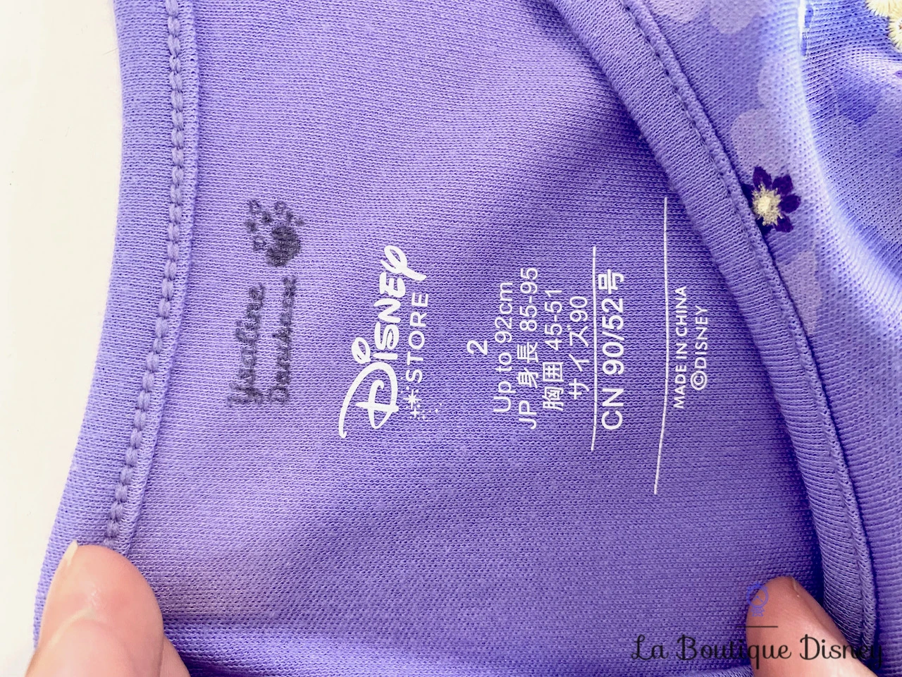 Robe La Fée Clochette Disney Store Taille 2 Ans Violet Voile Fleurs 7 Robe La Fée Clochette Disney Store Taille 2 Ans Violet Voile Fleurs – Image 5