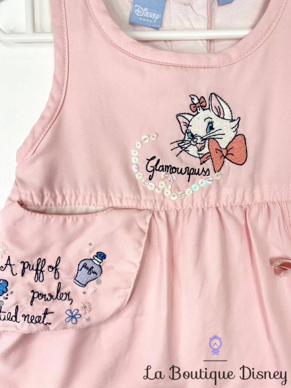 Robe Marie Les Aristochats Disney Baby Taille 6 Mois Rose Glamourouss 4 Robe Marie Les Aristochats Disney Baby Taille 6 Mois Rose Glamourouss – Image 2