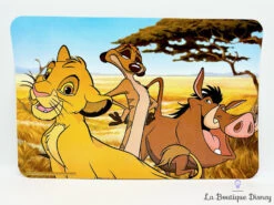 Set De Table Simba Timon Pumbaa Disney W&O Products Le Roi Lion Dessous Table Plastique -Disney set de table simba timon pumbaa le roi lion disney wo products 1