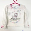 Sweat Marie Les Aristochats Disney Store Taille 2-3 Ans Blanc Musique Piano Do Re Mi -Disney sweat marie les aristochats disney store blanc manches longues chat blanc 4