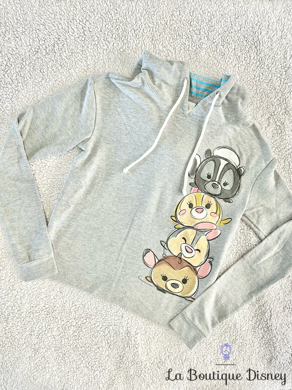 Sweat Shirt Capuche Tsum Tsum Bambi Disney Store Taille XS Gris 3 Sweat Shirt Capuche Tsum Tsum Bambi Disney Store Taille XS Gris