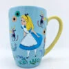 Tasse Alice Au Pays Des Merveilles Disney Store Mug Bleu Dessins Fleurs