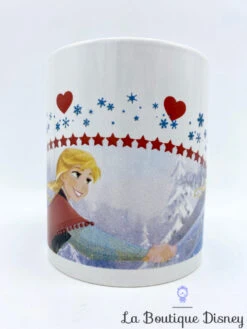 Tasse Anna Elsa La Reine Des Neiges Disney Mug Personality Products Coeur Blanc -Disney tasse anna elsa la reine des neiges disney personality products mug coeur 1