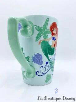 Tasse Ariel La Petite Sirène Disney Store Original Mug Vert Jewell Of The Sea Coquillages -Disney tasse ariel la petite sirene disney store dessin vert violet jewell of the sea 3
