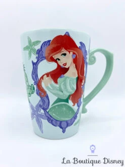 Tasse Ariel La Petite Sirène Disney Store Original Mug Vert Jewell Of The Sea Coquillages -Disney tasse ariel la petite sirene disney store dessin vert violet jewell of the sea 6