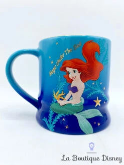 Tasse Ariel La Petite Sirène Disney Store Exclusive Mug Magic Under The Sea Bleu -Disney tasse ariel la petite sirene magic under the sea disney store mug bleu 3