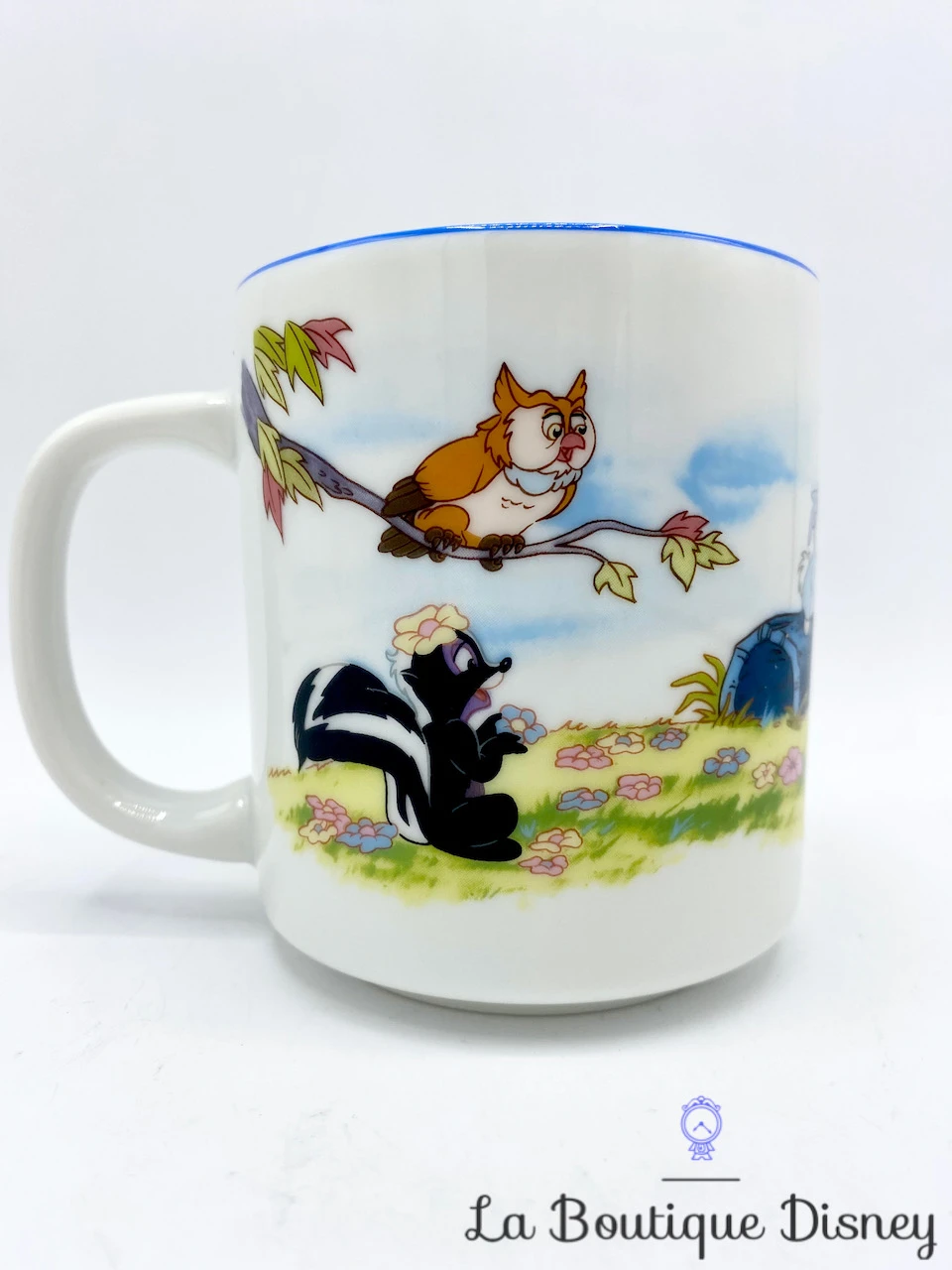 Tasse Bambi The Walt Disney Company Japan Mug Panpan Fleur Hibou Vintage 5 Tasse Bambi The Walt Disney Company Japan Mug Panpan Fleur Hibou Vintage – Image 3