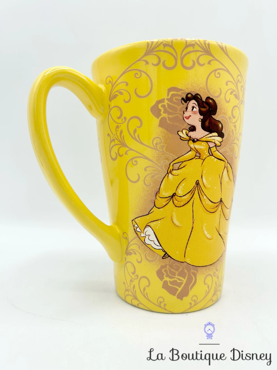 Tasse Belle La Belle Et La Bête Disney Store Mug Jaune Princesse 6 Tasse Belle La Belle Et La Bête Disney Store Mug Jaune Princesse – Image 4