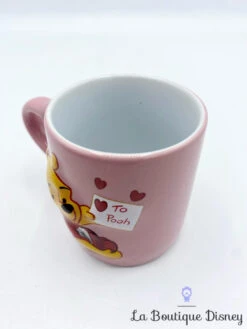 Tasse Expresso Winnie L'ourson To Pooh Disney Store Exclusive Mug Coeur Love Amour -Disney tasse expresso winnie ourson to pooh disney store exclusive mug anse coeur rose 6