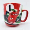 Tasse Francesco Bernoulli Cars 2 Disney Store Mug WGP Voiture Italie -Disney tasse francesco bernouli cars 2 disney store mug rouge vert italie wgp course voiture 2