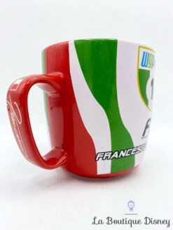 Tasse Francesco Bernoulli Cars 2 Disney Store Mug WGP Voiture Italie 11 Tasse Francesco Bernoulli Cars 2 Disney Store Mug WGP Voiture Italie -Disney tasse francesco bernouli cars 2 disney store mug rouge vert italie wgp course voiture 4