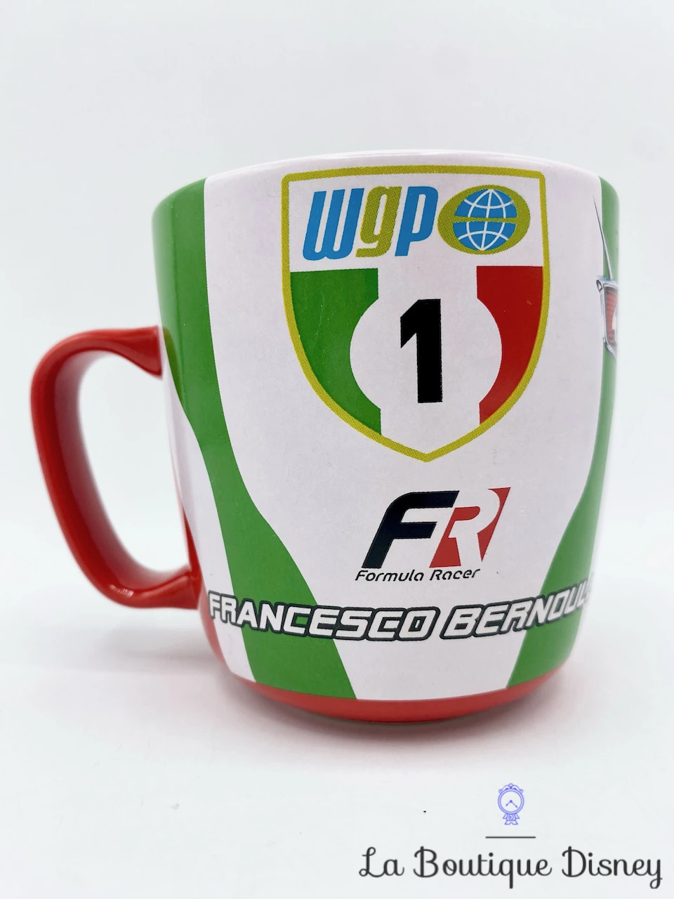 Tasse Francesco Bernoulli Cars 2 Disney Store Mug WGP Voiture Italie 5 Tasse Francesco Bernoulli Cars 2 Disney Store Mug WGP Voiture Italie – Image 3
