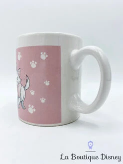 Tasse Marie Les Aristochats Disney Mug Expresso Mini Rose Chat Blanc -Disney tasse marie les aristochats disney mini animaux mug expresso rose chat 1