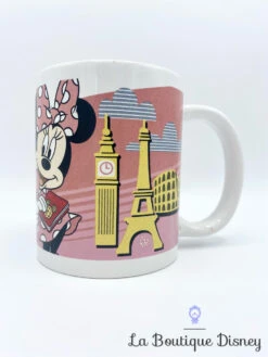 Tasse Minnie Mouse Daisy Disney Destination Fun Voyage Tour Eiffel Big Ben -Disney tasse minnie mouse daisy disney travel voyage destination fun 2