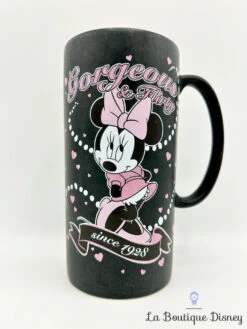 Tasse Minnie Mouse Gorgeous Flirty Disney Store Exclusive Mug Haut Noir Rose -Disney tasse minnie mouse gorgeous flirty disney store mug noir rose haut 0