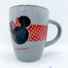 Tasse Minnie Mouse Pois Disney Mug Gris Rouge Noir 2 Tasse Minnie Mouse Pois Disney Mug Gris Rouge Noir -Disney tasse minnie mouse grise disney mug pois tete 1