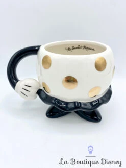 Tasse Minnie Mouse Jupe Disney Mug Noir Blanc Or Pois Relief 3D 9 Tasse Minnie Mouse Jupe Disney Mug Noir Blanc Or Pois Relief 3D -Disney tasse minnie mouse jupe relief 3d disney mug or blanc noir 5