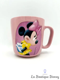 Tasse Minnie Mouse Disney Mug Rose Relief 3D