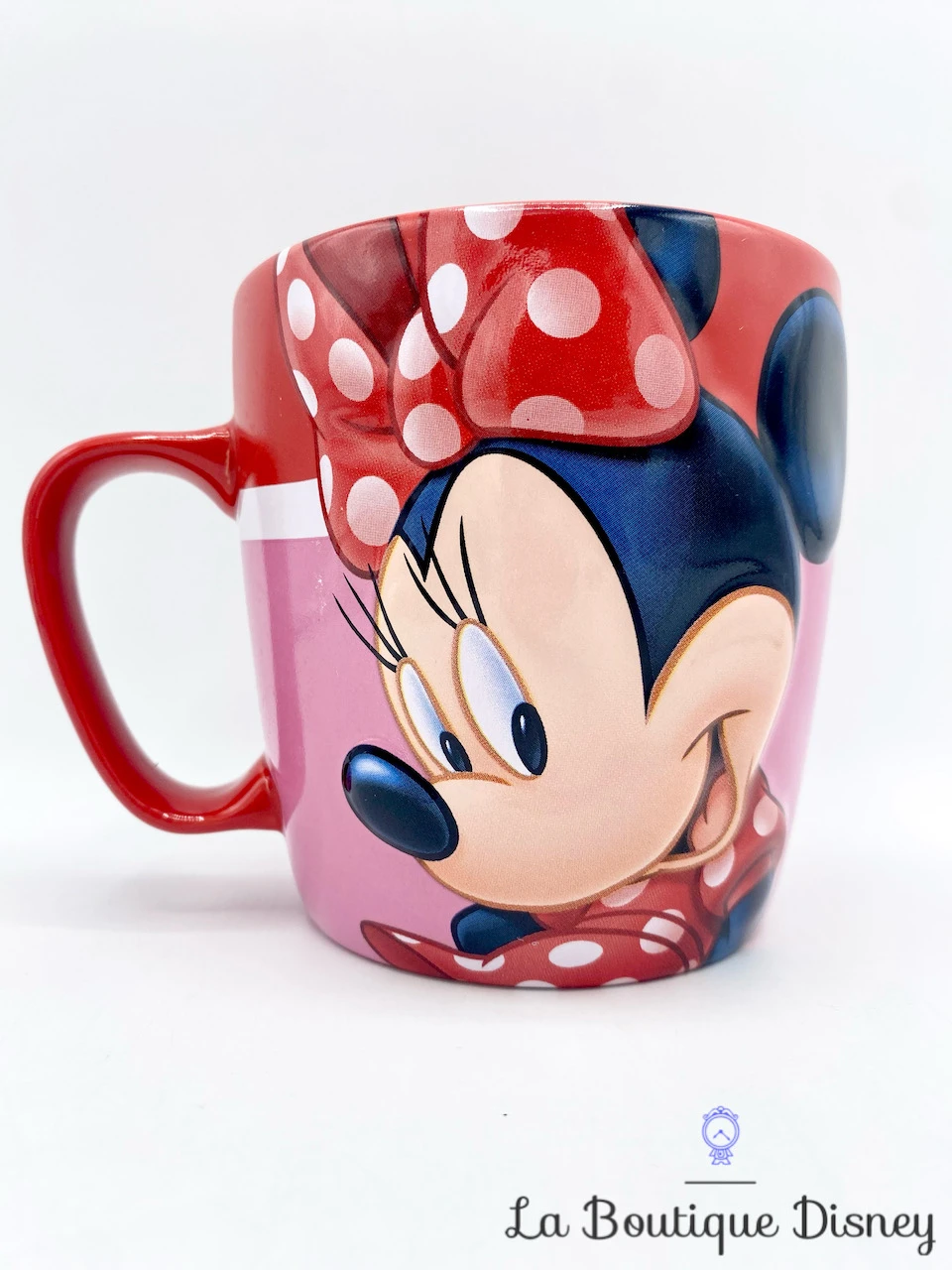Tasse Minnie Mouse Disney Store Mug Rose Rouge Relief 3D 5 Tasse Minnie Mouse Disney Store Mug Rose Rouge Relief 3D – Image 3