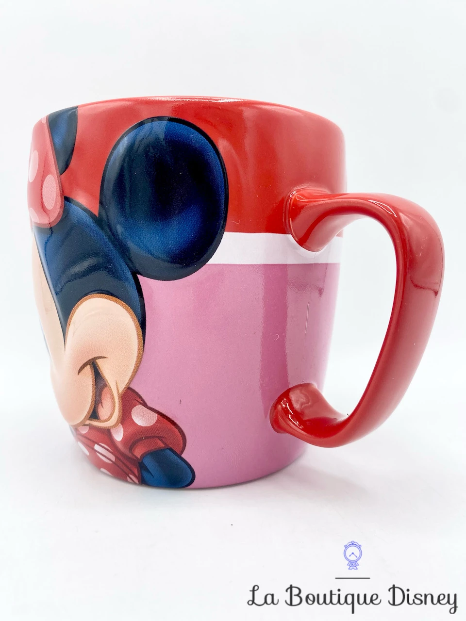 Tasse Minnie Mouse Disney Store Mug Rose Rouge Relief 3D 6 Tasse Minnie Mouse Disney Store Mug Rose Rouge Relief 3D – Image 4