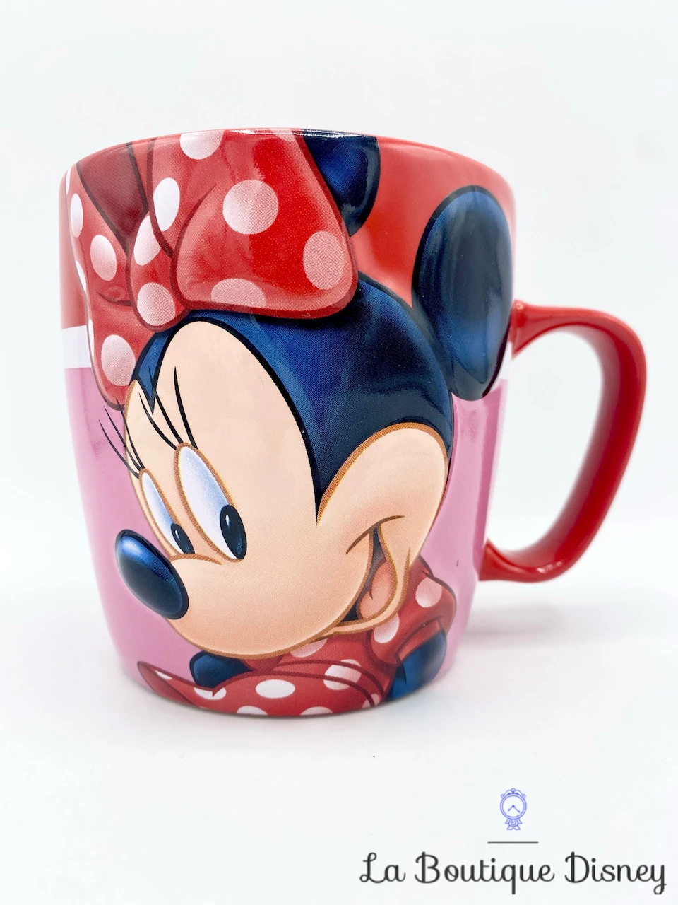 Tasse Minnie Mouse Disney Store Mug Rose Rouge Relief 3D 3 Tasse Minnie Mouse Disney Store Mug Rose Rouge Relief 3D