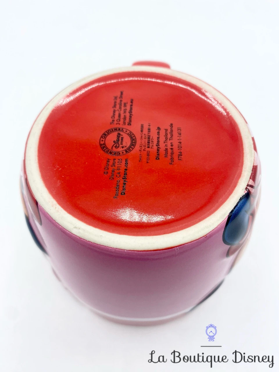 Tasse Minnie Mouse Disney Store Mug Rose Rouge Relief 3D 8 Tasse Minnie Mouse Disney Store Mug Rose Rouge Relief 3D – Image 6