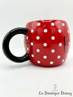 Tasse Minnie Mouse Tsum Tsum Disney Store 2016 Mug Rouge Pois Tête Visage -Disney tasse minnie tsum tsum disney store rouge pois mug 2