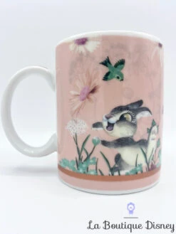 Tasse Panpan Disney Mug Bambi Rose Lapin Oiseau -Disney tasse panpan disney primark bambi rose oiseaux fleurs jardin 3