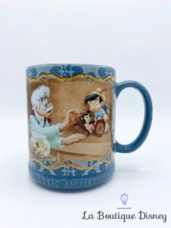 Tasse Pinocchio Disney Store Original Mug Classic Animation Bleu Gepetto -Disney tasse pinocchio disney store original mug classic animation 5