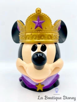 Tasse Plastique Mickey Mouse Roi Disney On Ice Mug Couvercle Couronne Relief 3D -Disney tasse plastique mickey mouse roi disney on ice couvercle 3