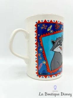 Tasse Pocahontas Meeko Disney's Mug Made In England Vintage -Disney tasse pocahontas meeko disney england vintage mug 3