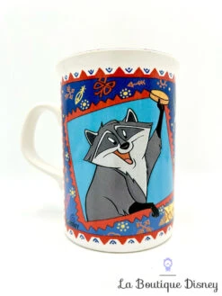 Tasse Pocahontas Meeko Disney's Mug Made In England Vintage