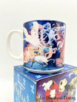 Tasse Scène Fantasia Mickey Mouse Walt Disney England Mug Scène Film Bleu -Disney tasse scene fantasia mickey mouse walt disney england mug scene film boite 0