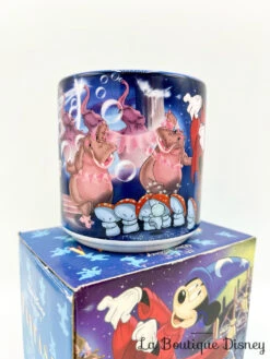 Tasse Scène Fantasia Mickey Mouse Walt Disney England Mug Scène Film Bleu -Disney tasse scene fantasia mickey mouse walt disney england mug scene film boite 1