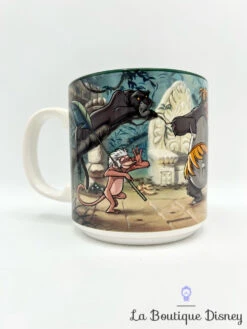 Tasse Scène Le Livre De La Jungle The Walt Disney Company England Mug Scène Film Mowgli Baloo Roi Louie -Disney tasse scene le livre de la jungle disney england mug scene film 2