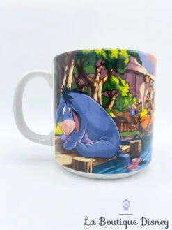 Tasse Scène Winnie L'ourson Disney Store Classics 2002 Mug Scène Film Pêche Eau -Disney tasse scene winnie ourson disney classics 2002 mug scene film tigrou bourriquet peche eau 4