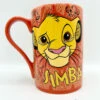 Tasse Simba Born Wild Disney Store Mug ShopDisney Le Roi Lion Rouge Jaune -Disney tasse simba born wild disney parks mug shopdisney le roi lion orange 2