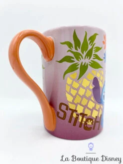 Tasse Stitch Disney Store Mug Lilo Et Stitch Monstre Bleu Ananas Relief 3D -Disney tasse stitch ananas disney store mug orange 3