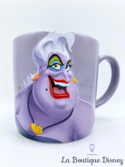 Tasse Ursula True Love La Petite Sirène Disney Store Mug Méchant Villain Violet Relief 3D