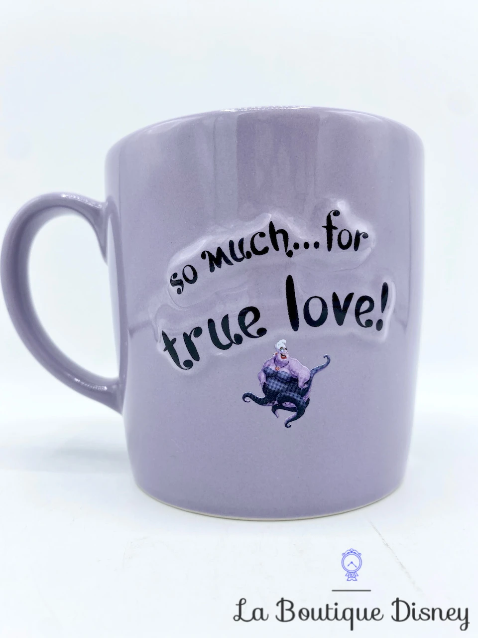 Tasse Ursula True Love La Petite Sirène Disney Store Mug Méchant Villain Violet Relief 3D 5 Tasse Ursula True Love La Petite Sirène Disney Store Mug Méchant Villain Violet Relief 3D – Image 3