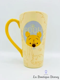 Tasse Winnie L'ourson Pooh Disney Store Mug 2016 Ballon Jaune