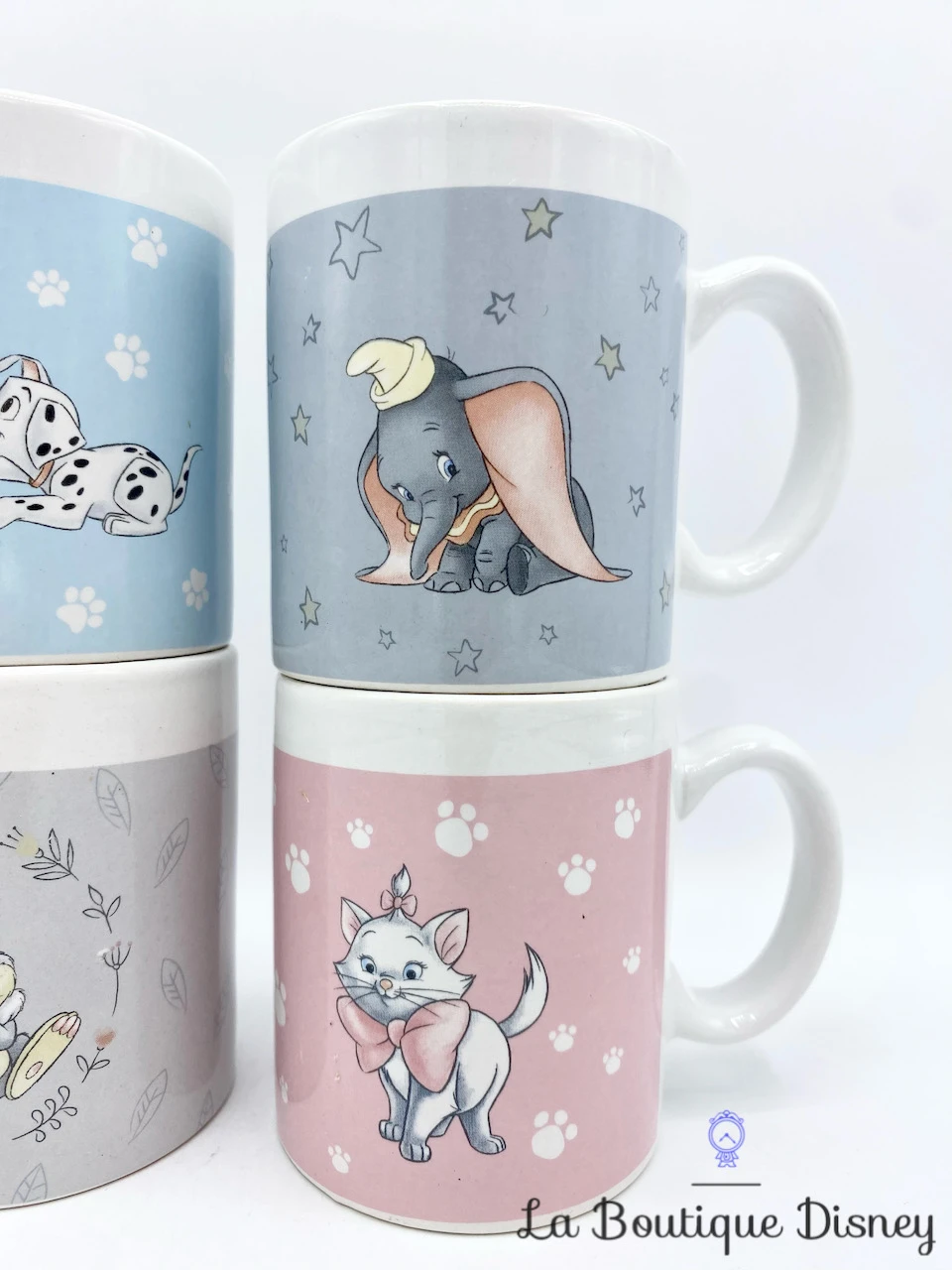 Set Mini Tasses Animaux Disney 2017 Mug Expresso 101 Dalmatiens Dumbo Panpan Marie 5 Set Mini Tasses Animaux Disney 2017 Mug Expresso 101 Dalmatiens Dumbo Panpan Marie – Image 3