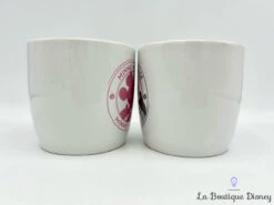 Paire Tasses Mickey Minnie Mouse Disney Mug Duo Souris Gris Rose Blanc -Disney tasses duo paire mickey minnie disney mug gris rose ensemble 2