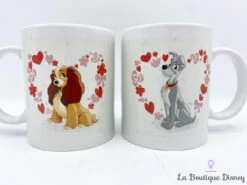 Tasses Paire La Belle Et Le Clochard Disney Mug 2017 Duo Ensemble Chiens Coeurs -Disney tasses paire la belle et le clochard disney 2017 mug duo ensemble coeur chiens 2