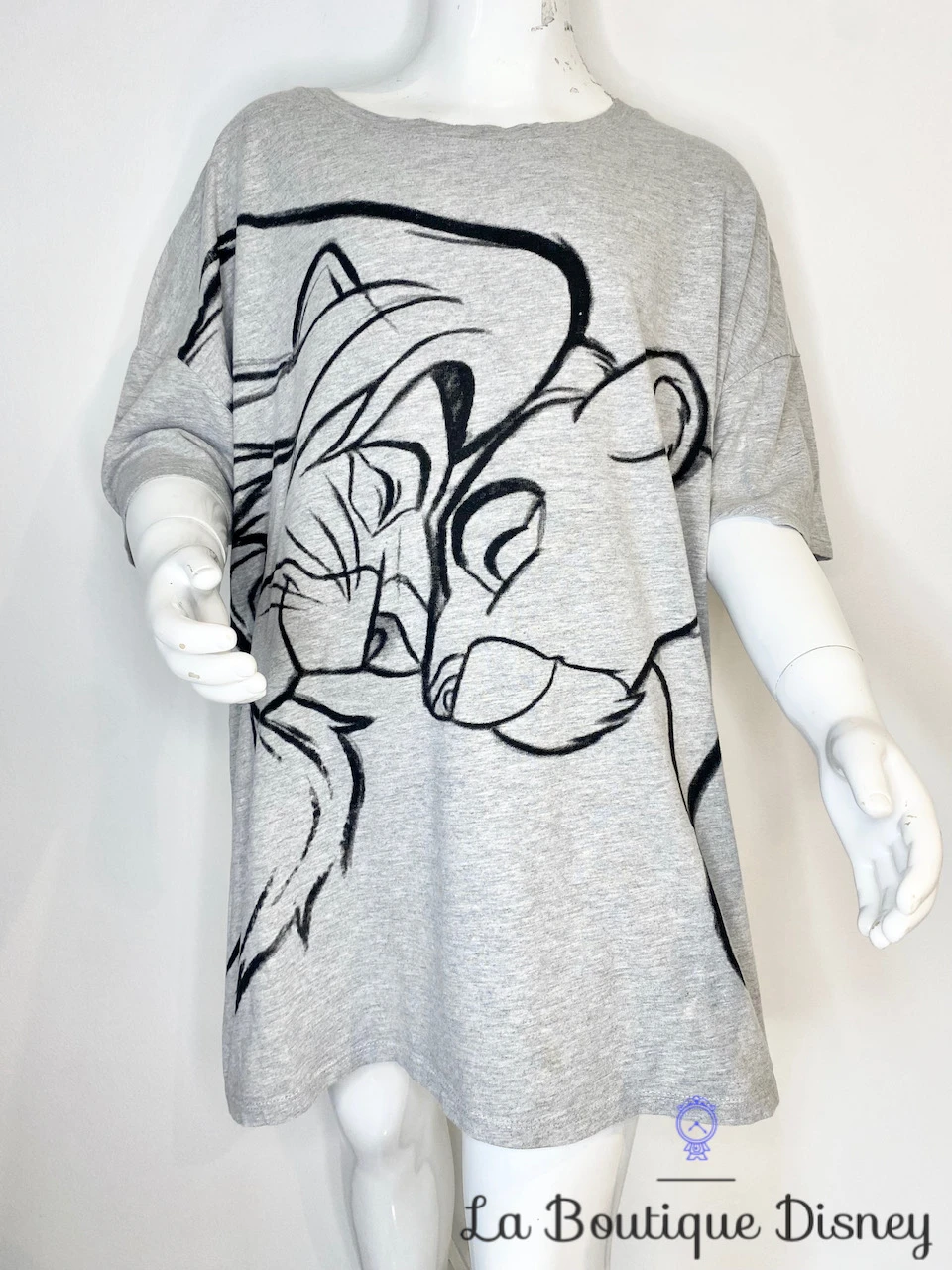Tee Shirt Simba Nala Le Roi Lion Disney Taille M Gris 3 Tee Shirt Simba Nala Le Roi Lion Disney Taille M Gris