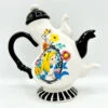 Théière Alice Aux Pays Des Merveilles Disney Curiouser And Curiouser Blanc Noir -Disney theiere alice au pays des merveilles disney curiouser 1
