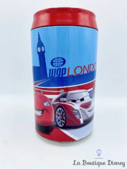 Tirelire Métal Flash McQueen WGP London Cars 2 Disney Pixar Voiture 10 Tirelire Métal Flash McQueen WGP London Cars 2 Disney Pixar Voiture -Disney tirelire flash mcqueen cars 2 disney wgp london metal rouge bleu 4