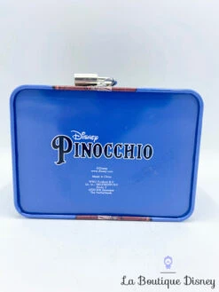 Tirelire Métal Pinocchio Disney WO Products Boite Coffre Bleu Cadenas -Disney tirelire metal pinocchio disney wo products coffre bleu cadenas 13